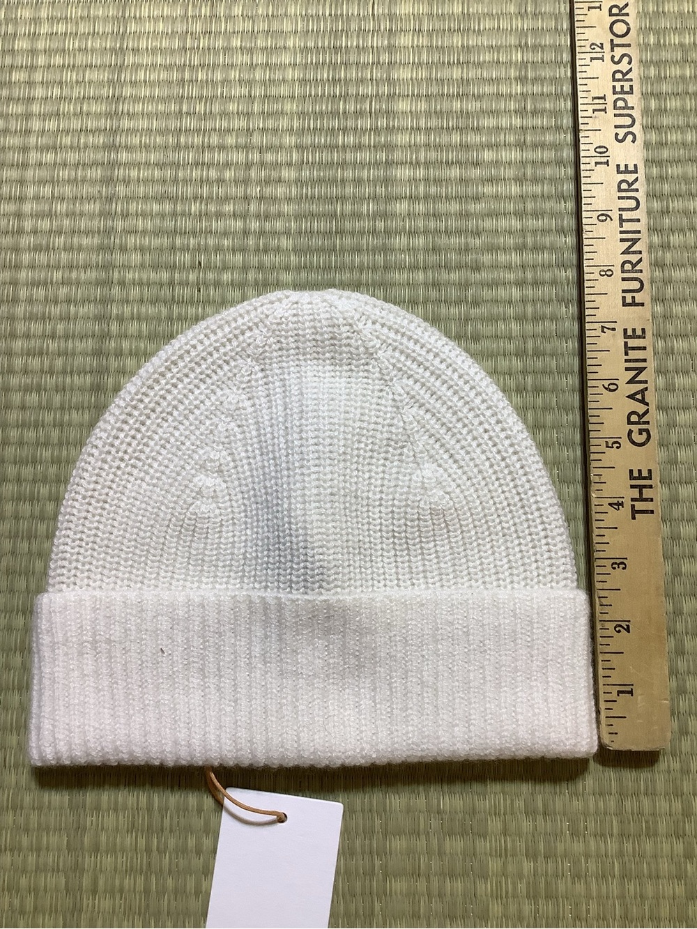 Quince Mongolian Cashmere Ribbed Knit Beanie - Picture 6 of 7